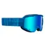 Bell Descender MTB Goggles Crossbones Matte Light Blue/Blue/Mirrored Lens Revo Blue