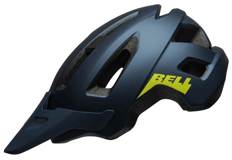 Bell Nomad Jr Youth MTB Helmet Matte/Gloss Blue/Hi-Viz