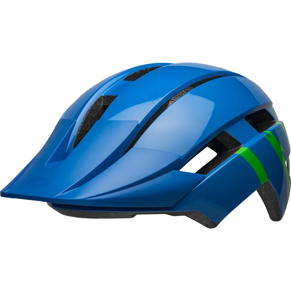 Bell BELL Sidetrack II Child Helmet Boy 47-54cm One Size Blue/Green