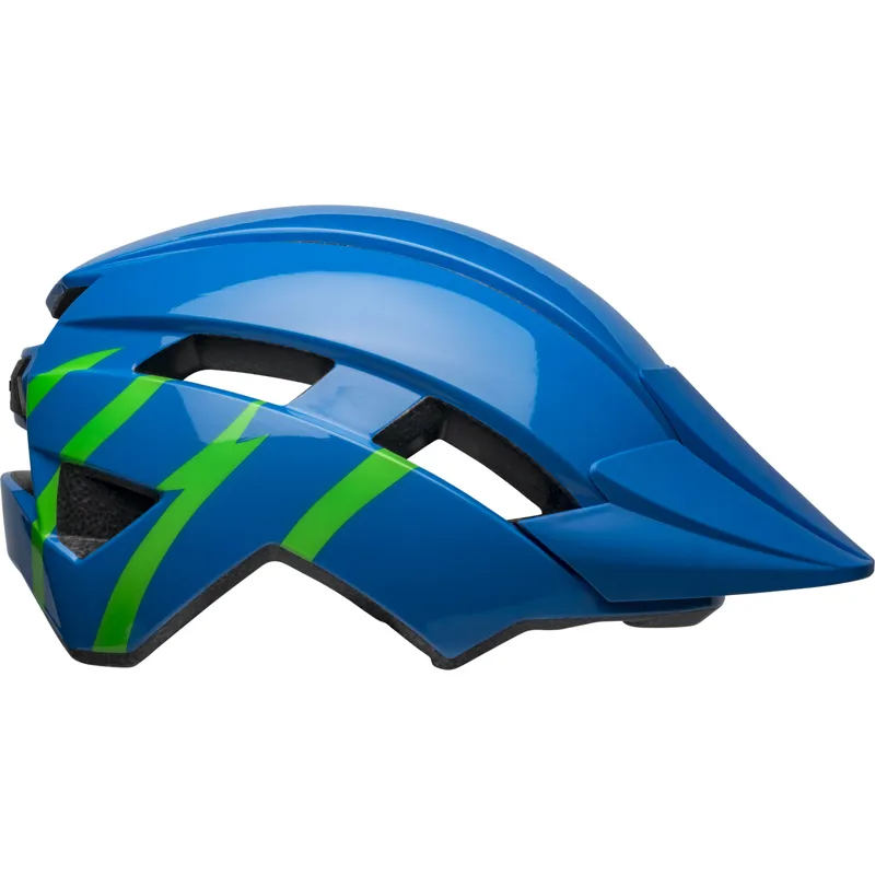 BELL Sidetrack II Child Helmet Boy 47-54cm One Size Blue/Green-4