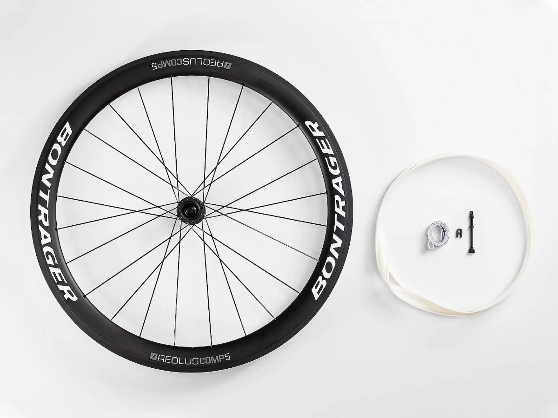Bontrager Aeolus Comp 5 700c TLR Disc Road Wheel White/Anthracite