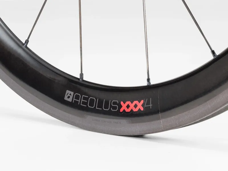 Bontrager Aeolus XXX 4 700c Tubular Carbon Road Wheel Black/Red -7