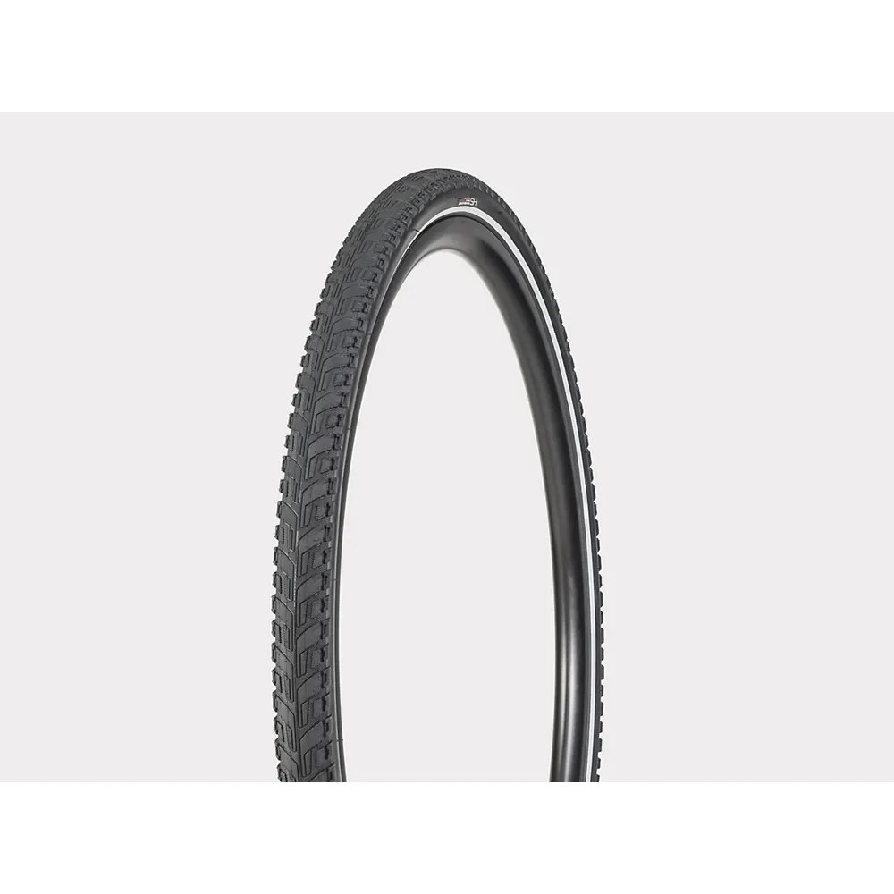 Image of Tyre Bontrager H5 Hard-Case Ultimate Reflective Tyre 700x42C Black