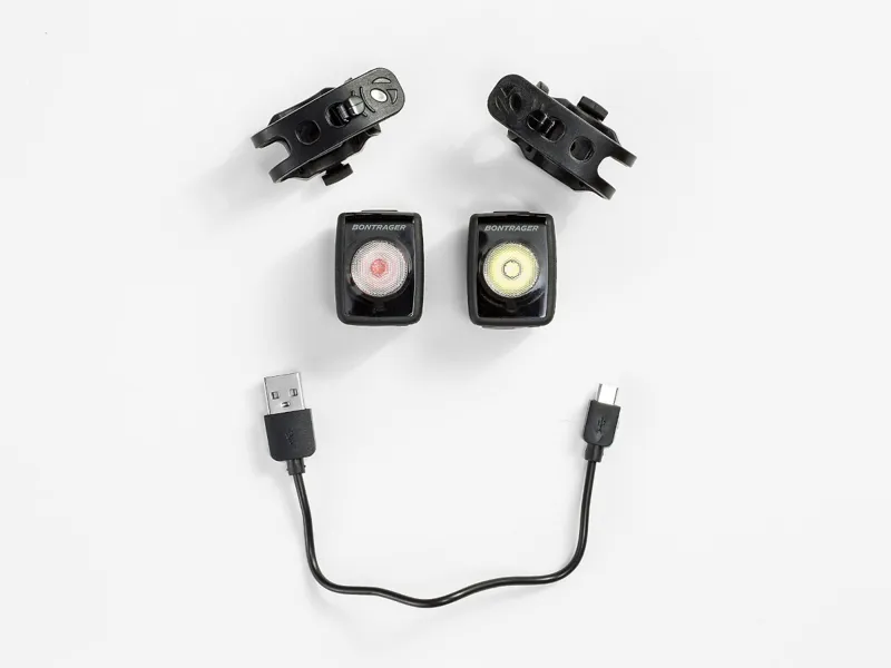 Bontrager Ion 200 RT/Flare RT Light Set Black-4