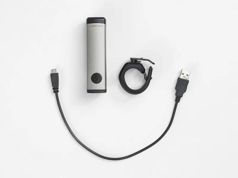 Bontrager Ion Comp R Front Light Metallic Gunmetal-5