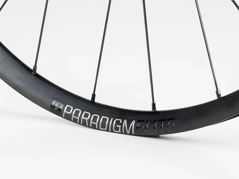 Bontrager Paradigm Elite 700c TLR Disc Road Wheel Black/Anthracite  -7