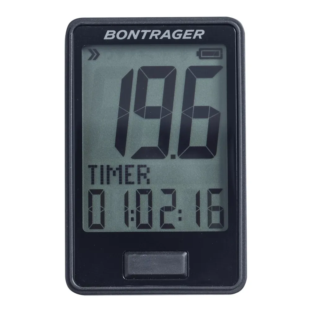 Image of Bontrager RIDEtime Cycling Computer Black