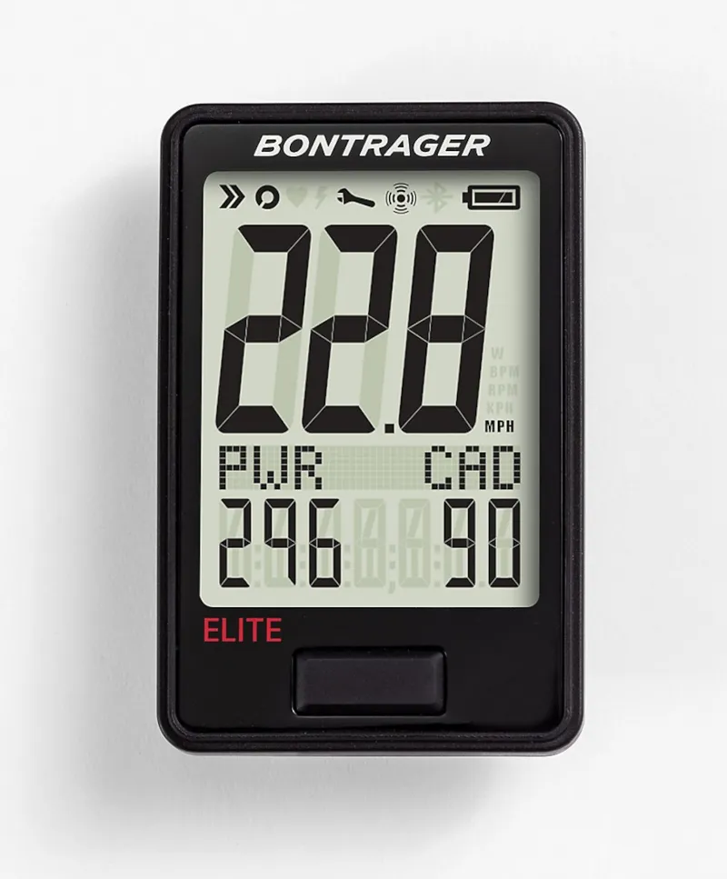 Image of Bontrager RIDEtime Elite Cycling Computer without Sensor Black
