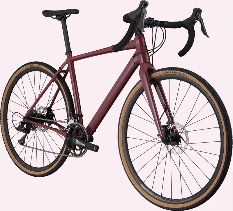 Cannondale Topstone 3 Gravel Bike 2021 Black Cherry  -1