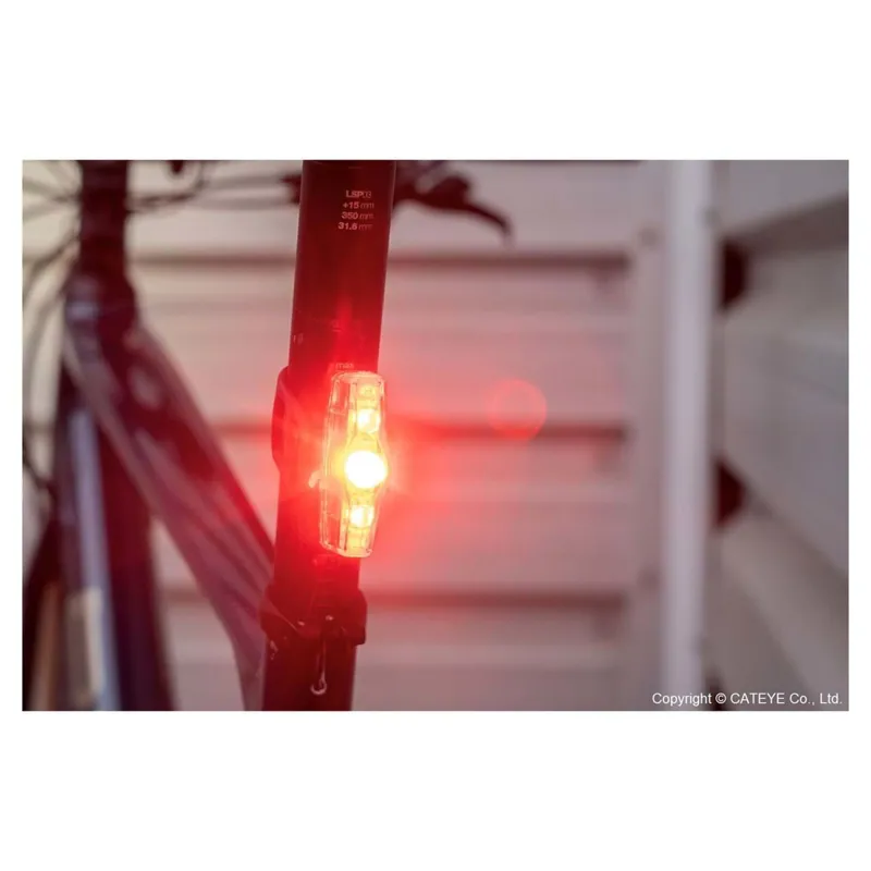 Cateye Viz 150 Rear Bike Light Red-3