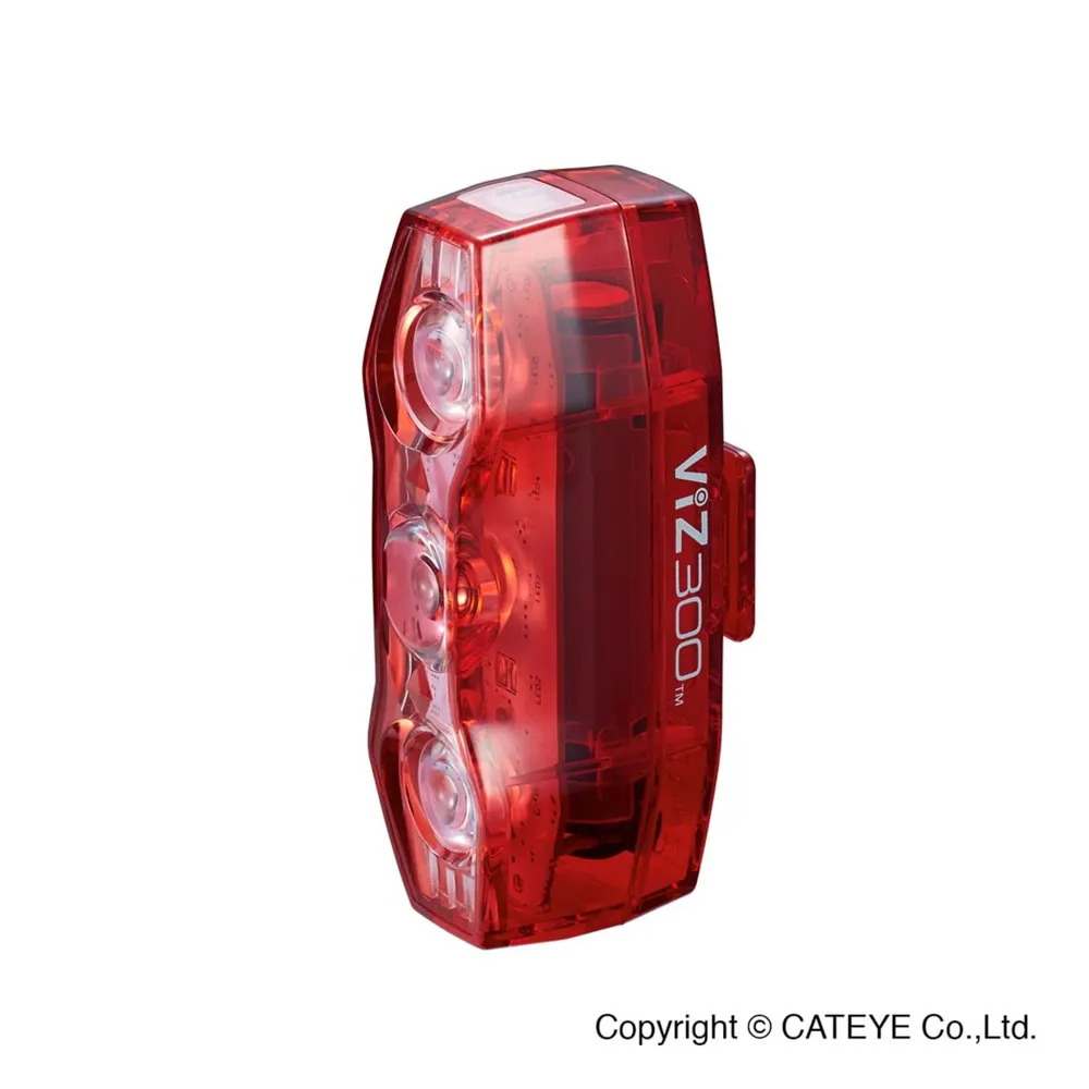 Cateye Cateye Viz 300 Rear Bike Light Red