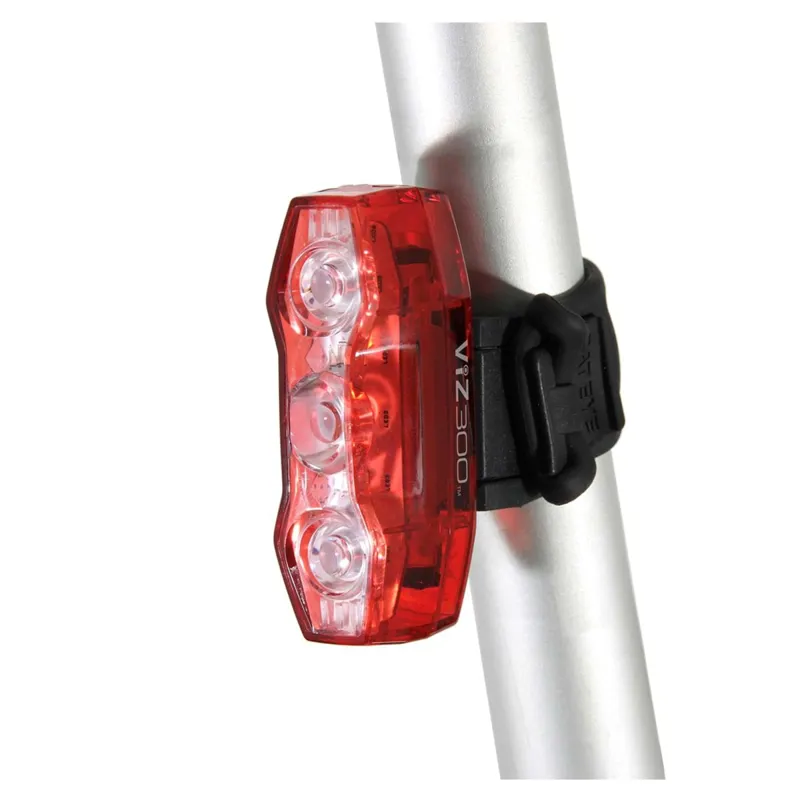 Cateye Viz 300 Rear Bike Light Red-1