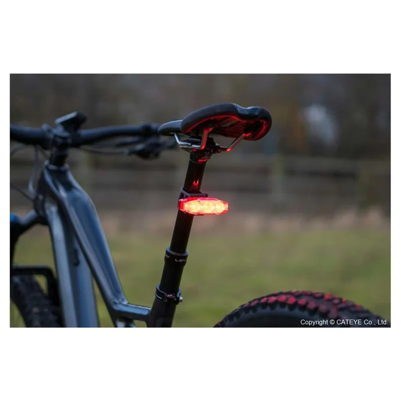 Cateye Viz 450 Rear Light Red-5