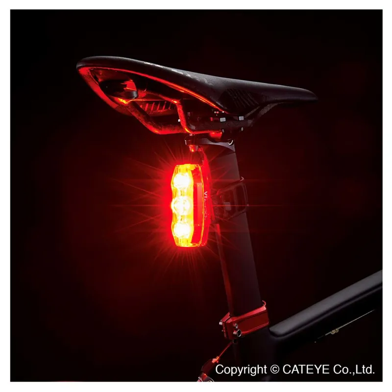 Cateye Viz 450 Rear Light Red-4