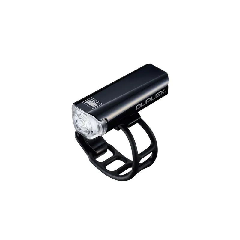 Cateye Duplex Front/Rear Helmet Light Black-1