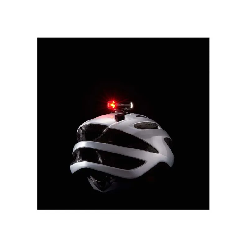 Cateye Duplex Front/Rear Helmet Light Black-4