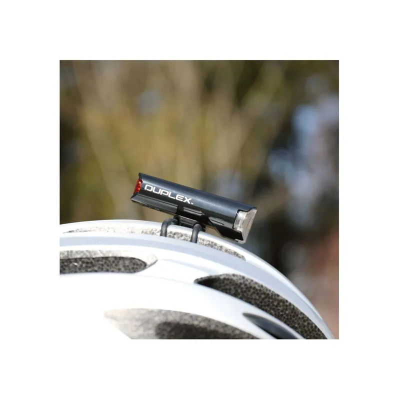Cateye Duplex Front/Rear Helmet Light Black-6