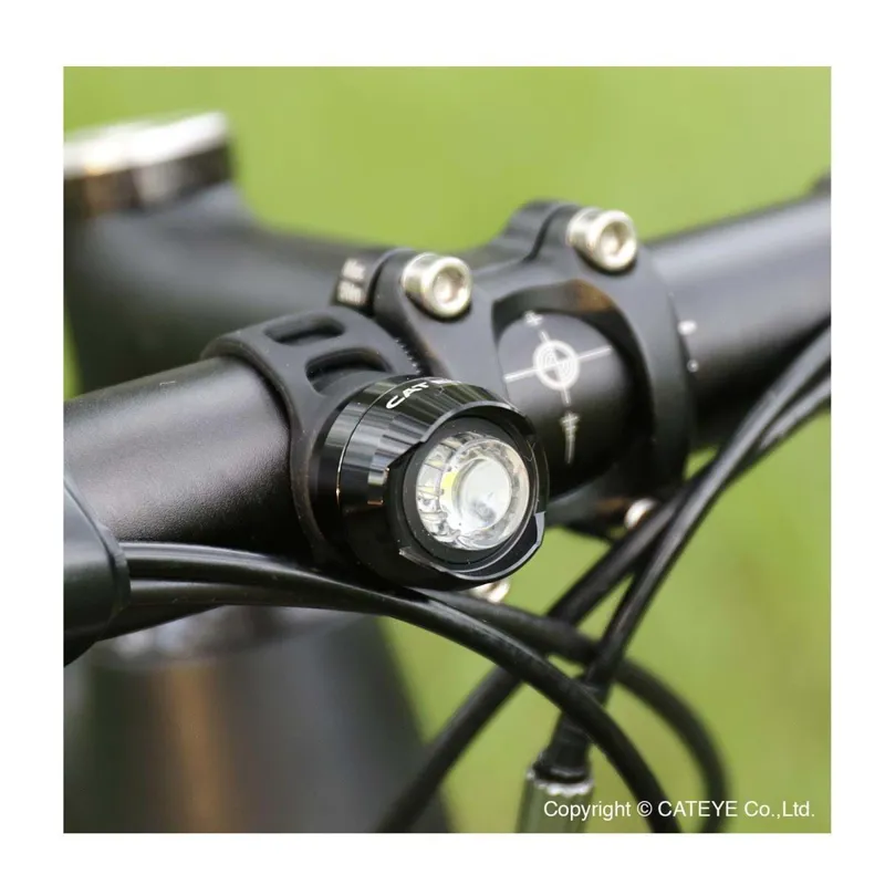 Cateye Orb Rechargeable Bike Light Set Black-6