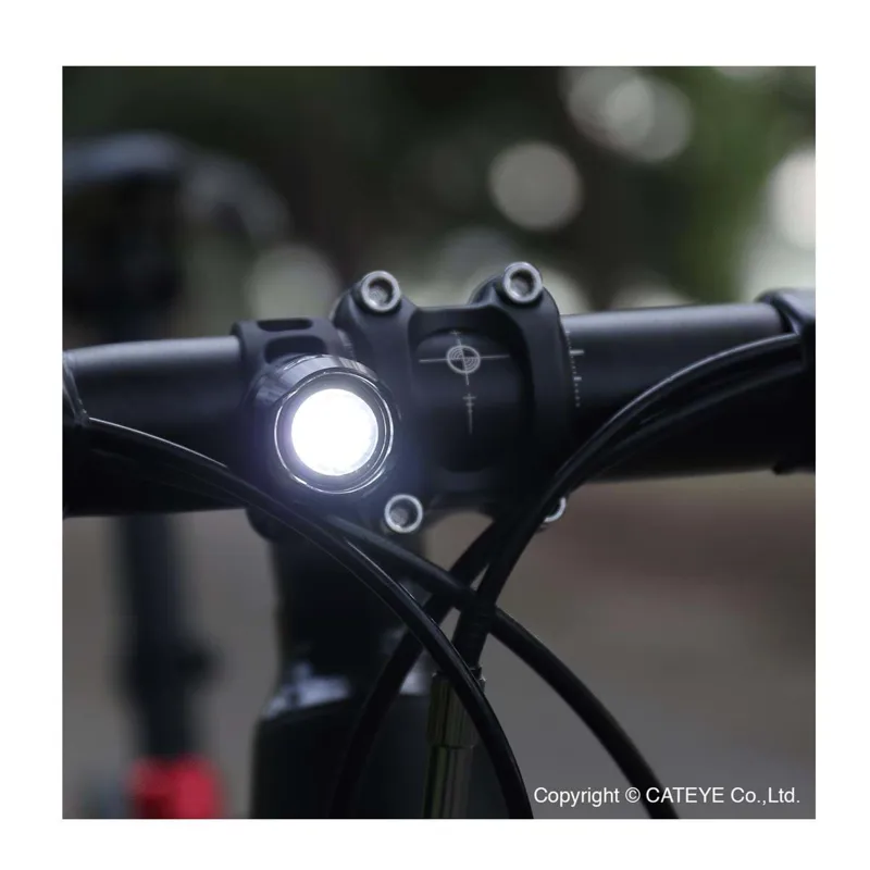 Cateye Orb Rechargeable Bike Light Set Black-5