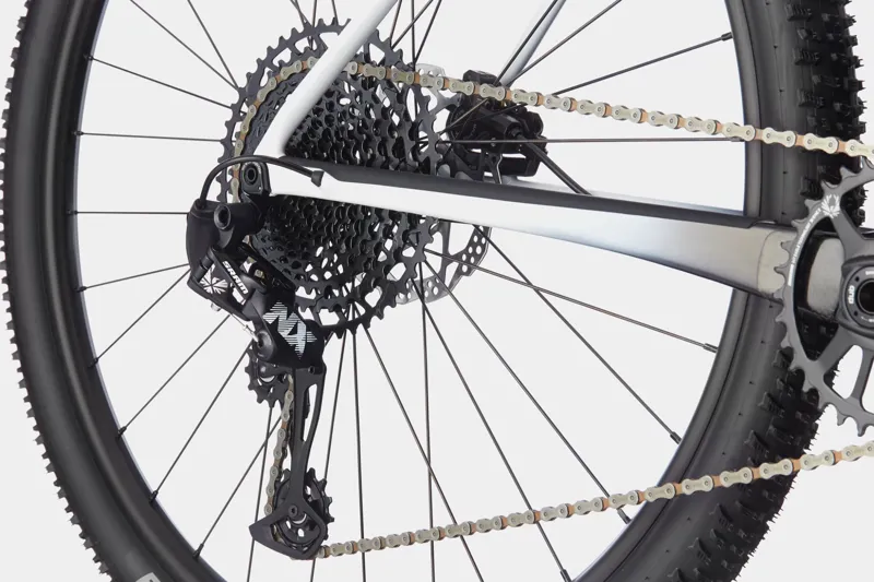 Cannondale FSi Carbon 5 Hardtail Mountain Bike 2021 Cashmere White-5