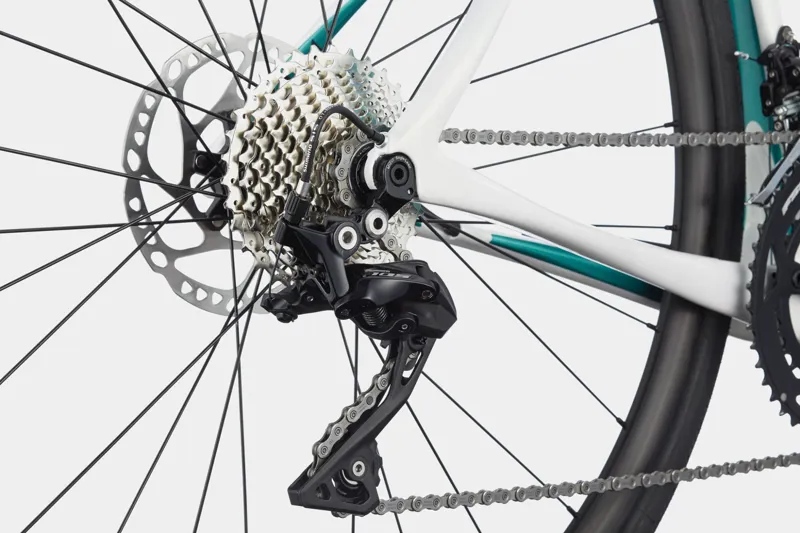 Cannondale Synapse 105 Disc Womens Carbon Road Bike 2021 Iridescent-6