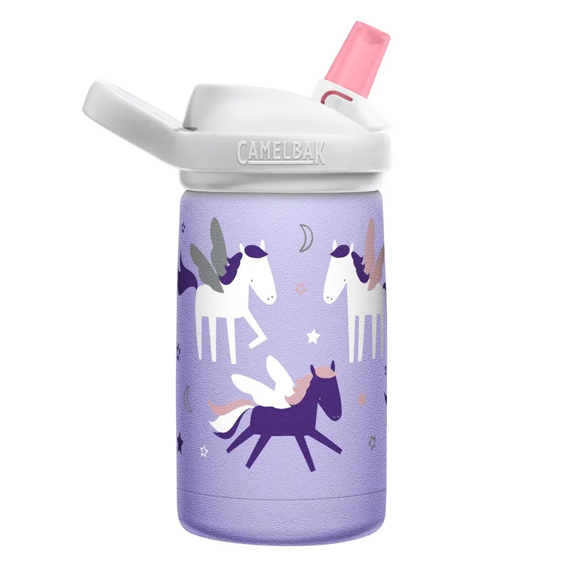 Camelbak Eddy+ Kids Vacuum Insulated 350ml Stainless Steel Water Bottle Unicorn Stars-2