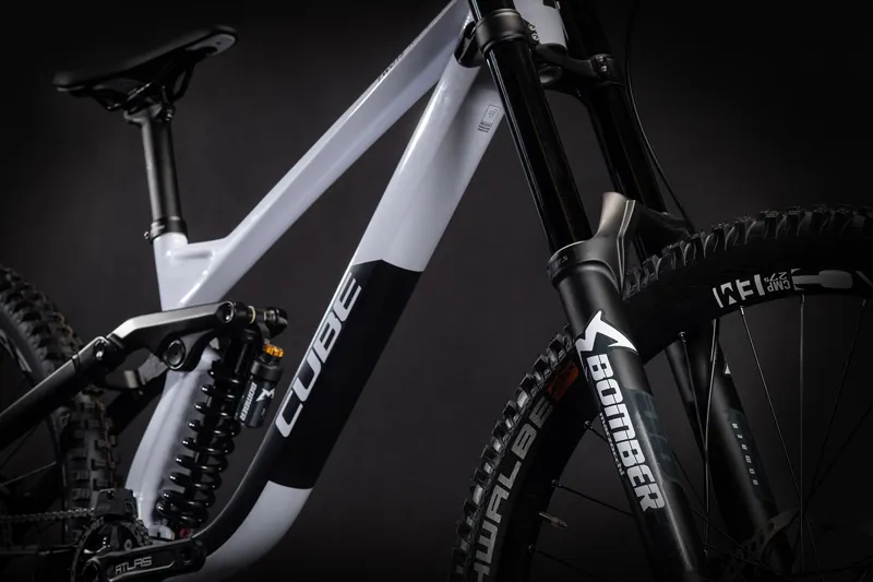 Cube Two15 Race GX 27.5 Downhill Mountain Bike 2021 White/Black-1