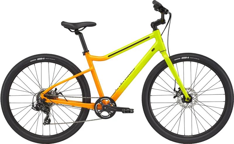 Cannondale Treadwell 3 Ltd Disc Hybrid Bike 2022 Highlighter Fade