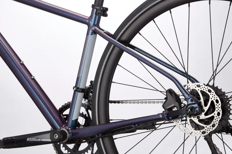 Cannondale Quick 2 Disc Womens Hybrid Bike 2021 Chameleon Purple-4