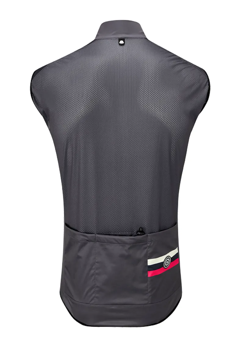 Chapeau Club Stripe Gilet Flint Grey-2