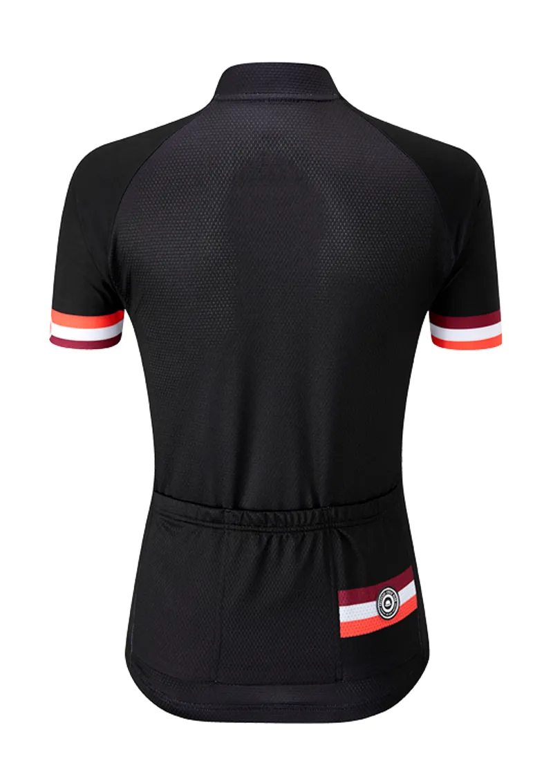 Chapeau Club Logo Womens SS Road Jersey Black-2