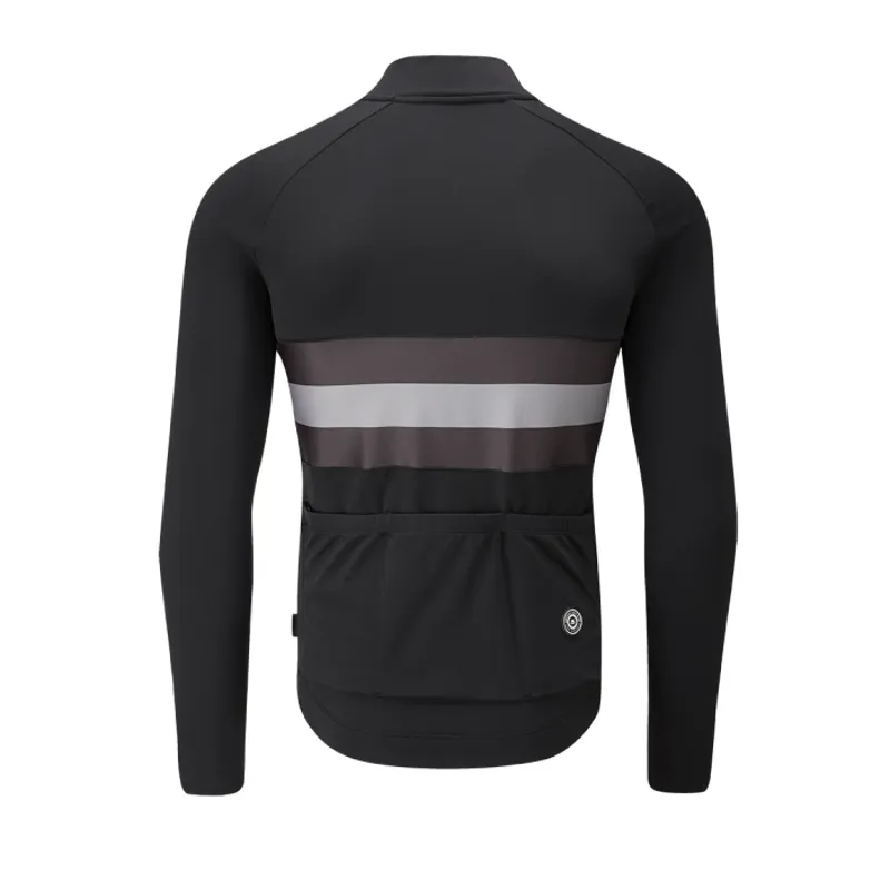 Chapeau Club Tempo Hoop Stripe II LS Road Jersey Black-2