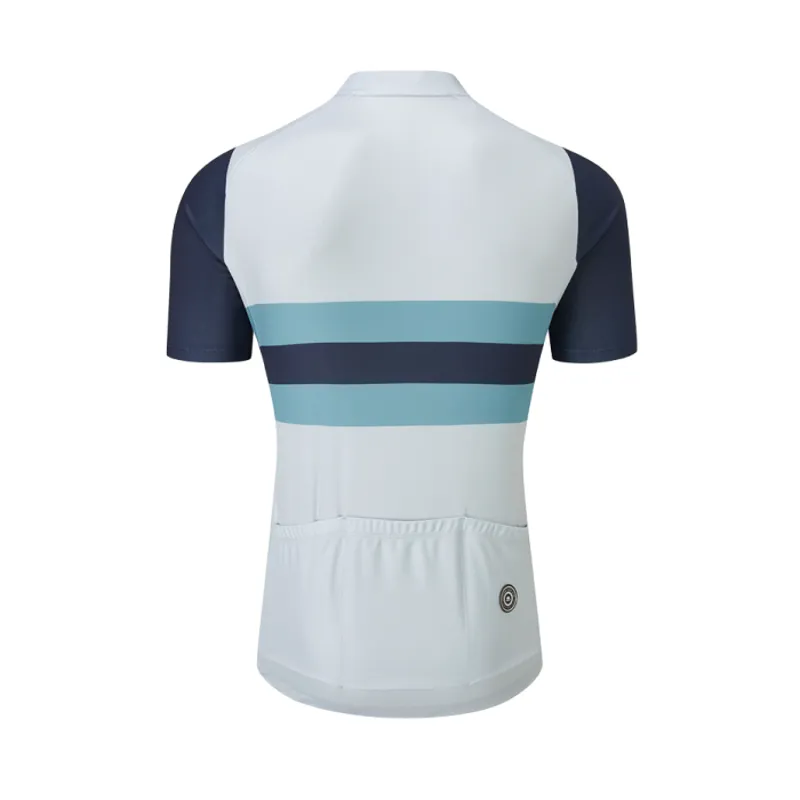 Chapeau Tempo Stripe Short Sleeve Jersey Sky/Deep Ocean-2