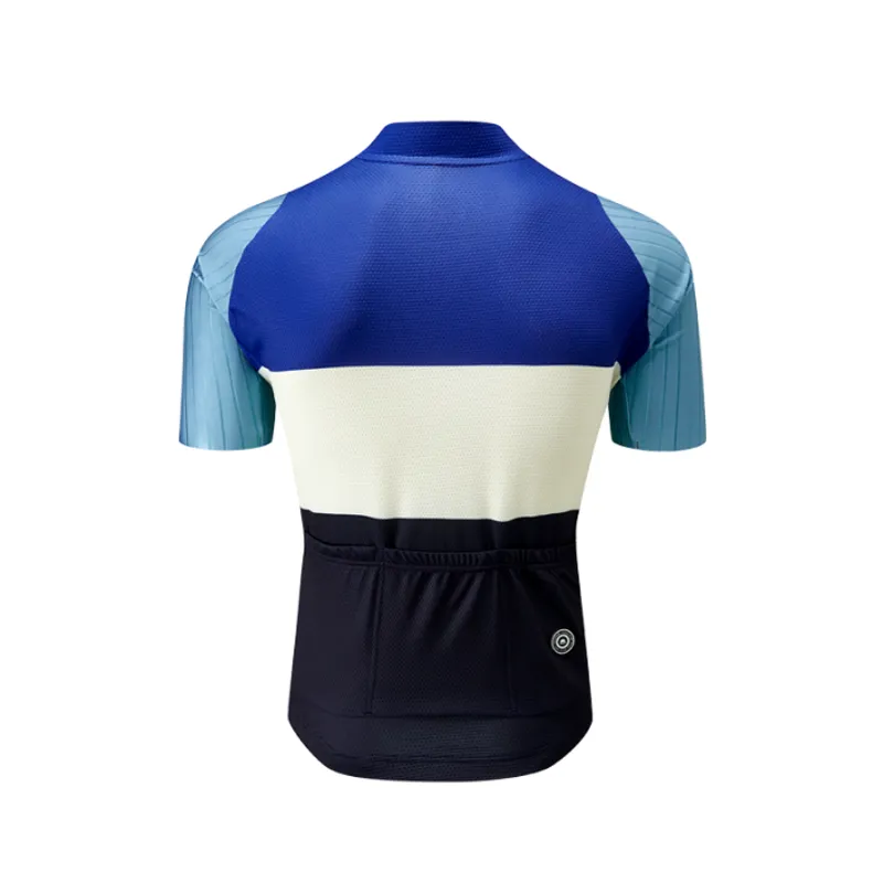 Chapeau Club Jersey Pro Short Sleeve Block/Deep Ocean-2