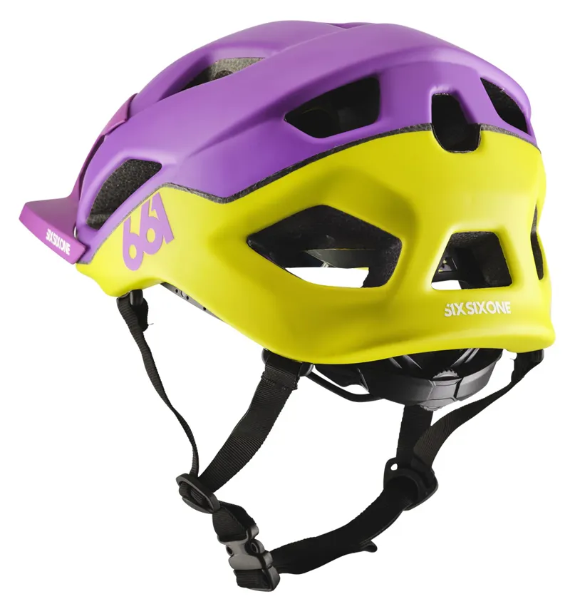 661 Crest Mips MTB Helmet Purple/Yellow-3