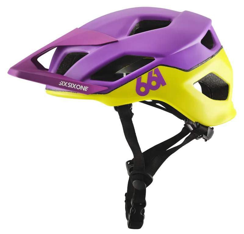 661 Crest Mips MTB Helmet Purple/Yellow-2