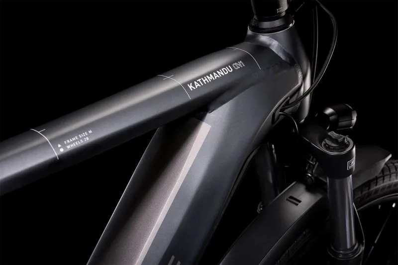 Cube Kathmandu Hybrid One 500 Trapeze Electric Bike 2022 grey n teak-1