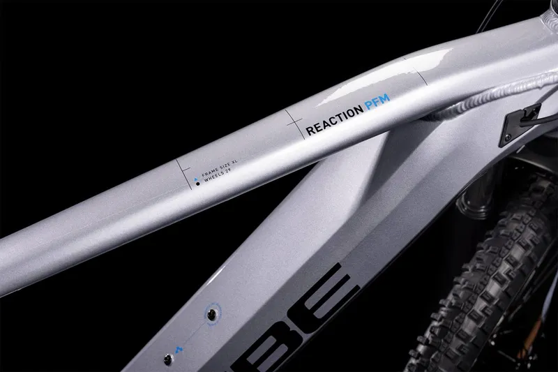 Cube Reaction Hybrid Performance 625 Trapeze Electric Bike 2022 Silver-1