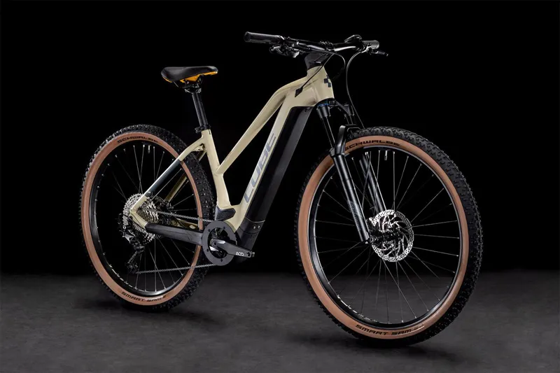 Cube Reaction Hybrid Pro 625 Electric Bike 2022 Desert/Orange-1