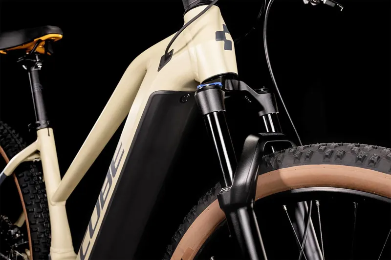 Cube Reaction Hybrid Pro 625 Electric Bike 2022 Desert/Orange-4