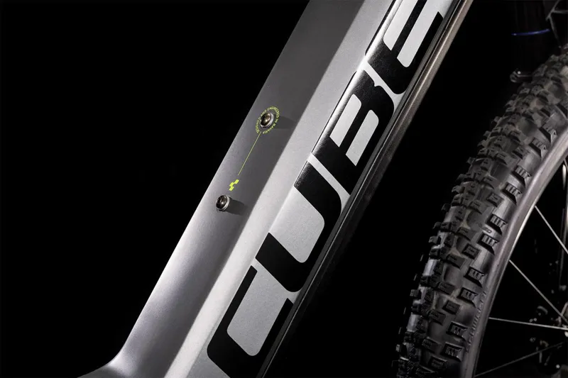 Cube Reaction Hybrid Pro 500 Electric Bike 2022 Grey/Green-4