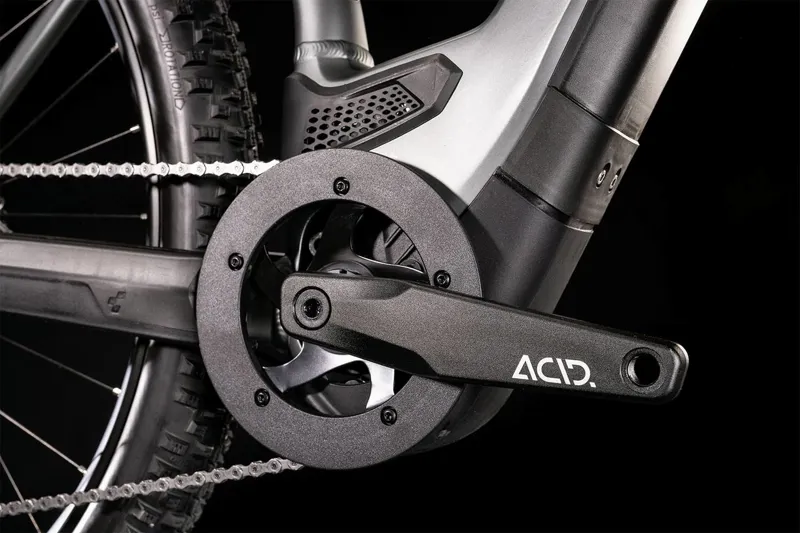 Cube Reaction Hybrid Pro 625 Electric Bike 2022 Grey/Green-3