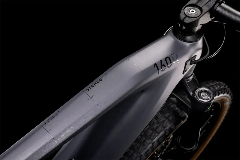 Cube Stereo Hybrid 160 Hpc Race 625 Electric Mountain Bike 2022 Grey/Metal-1