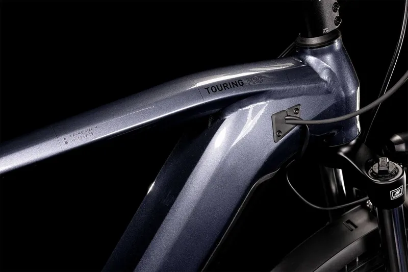 Cube Touring Hybrid Pro 500 Electric Bike EE 2022 Grey/Black -1