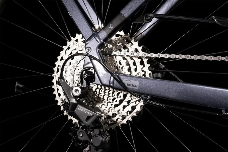 Cube Touring Hybrid Pro 500 Electric Bike EE 2022 Grey/Black -2