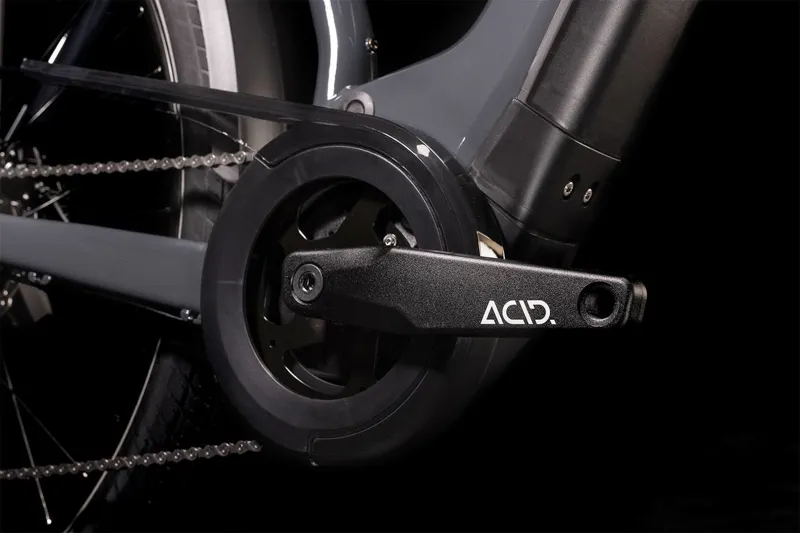 Cube Touring Hybrid One 500 TRP Electric Bike 2022 Grey/Blue-2