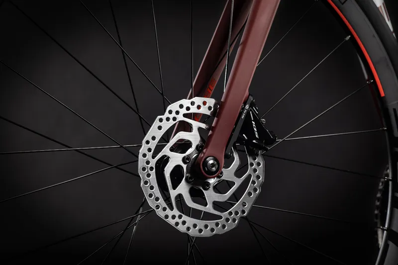 Cube Attain SL 105 11 Speed AL Road Bike 2021 Red/Red-4