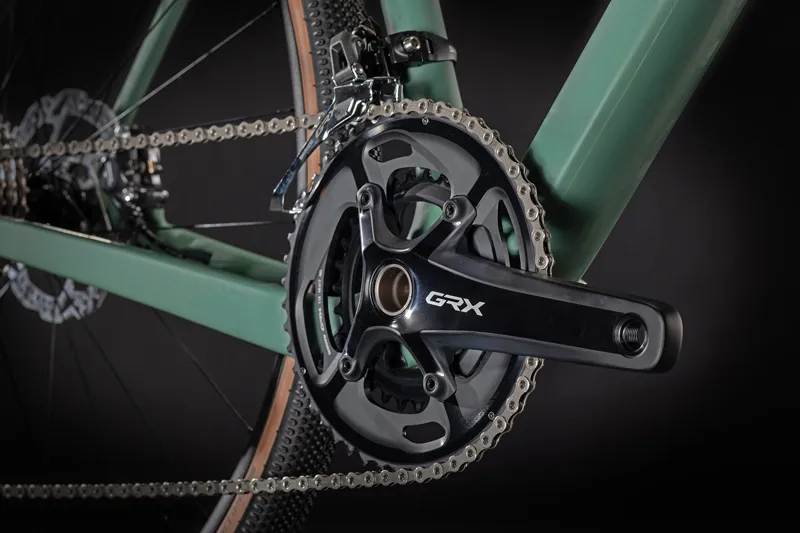 Cube Nuroad C:62 Race 11spd GRX Carbon Gravel Bike 2021 Green/Lime-1