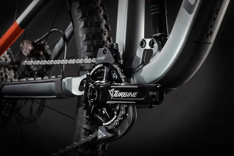 Cube Stereo 170 Team XT 12 spd 29 Mountain Bike 2021 Flash Grey/Orange-4