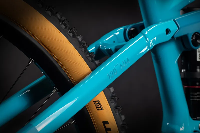 Cube Stereo Hybrid 120 Pro 625 Electric Mountain Bike 2021 Petrol/Blue-3